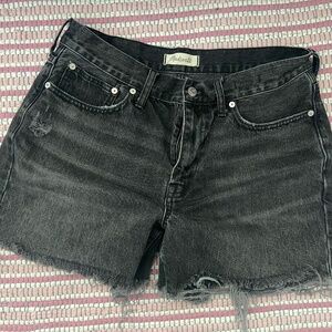 Madewell Relaxed Fit Mid Length Denim Short